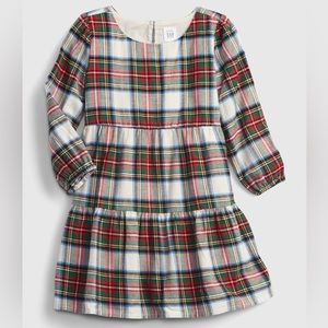 Gap - Girl’s Fully Lined Plaid Dress